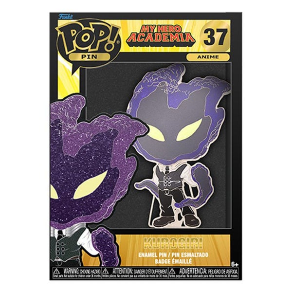 My Hero Academia Kurogiri 4" Enamel Pop! Pin Carousel 1