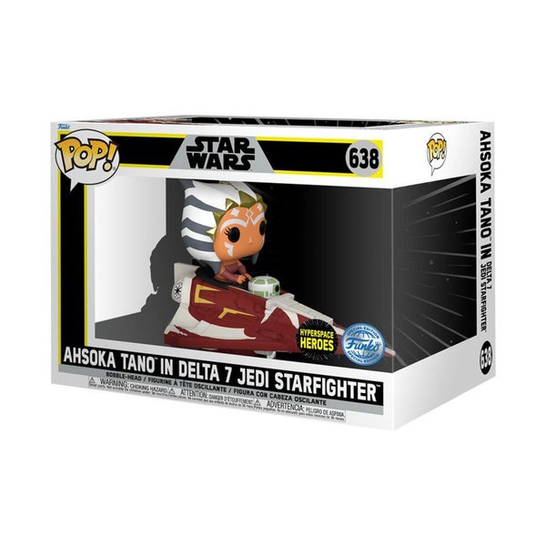 Star Wars the Clone Wars Ahsoka in Delta 7B US Exc Pop! Ride Carousel 1