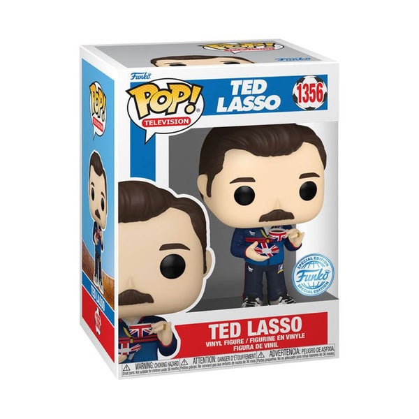 Ted Lasso Ted with Teacup US Exclusive Pop! Vinyl Carousel 1