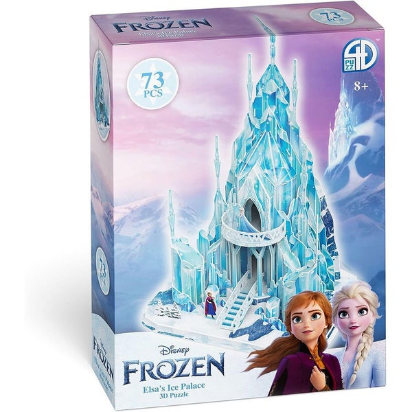 Disney Frozen Ice Palace Castle 3D Puzzle Kit 73pcs Carousel 1