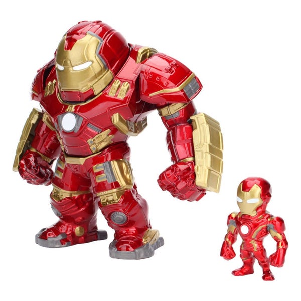 Hulkbuster 6" & Iron Man 2.5" MetalFig 2-Pack Carousel 1