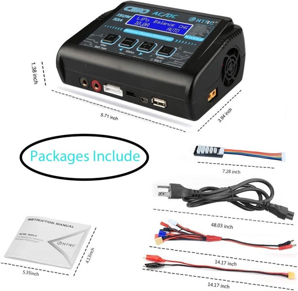 LiPo Charger RC Charger Lipo Battery Balance Charger62931715565569112