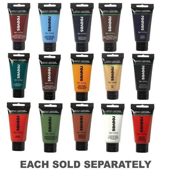 Reeves Acrylic Paint 75mL Carousel 2
