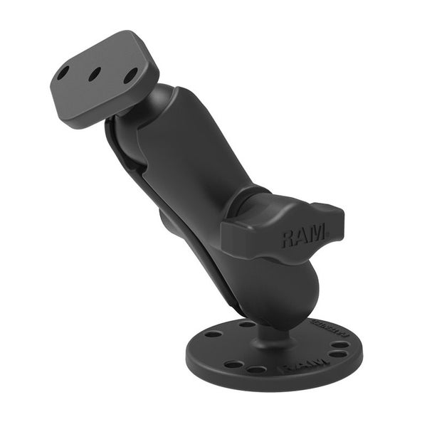RAM Double Ball Mount with Round & Diamond Bases - B Series - Medium Arm Carousel 1