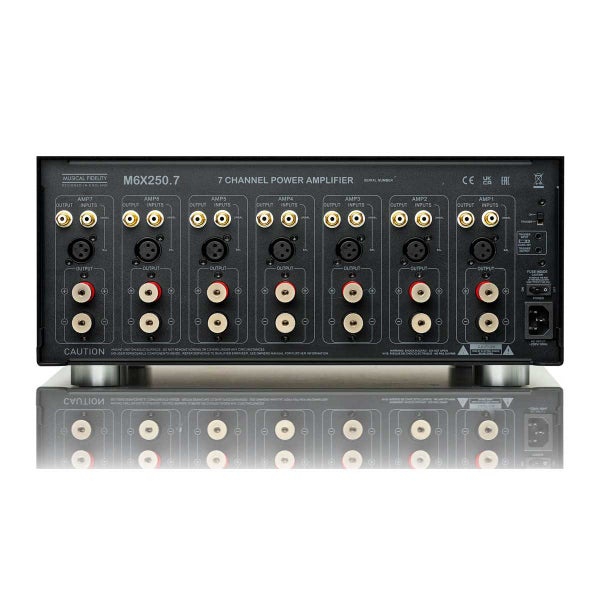 Musical Fidelity M6X 250.7 7 Channel Power Amplifier (Black) Carousel 2