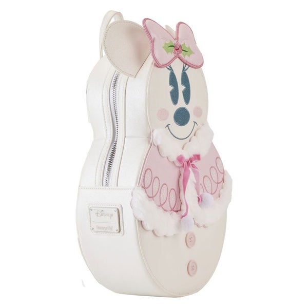 Disney Minnie Mouse Pastel Snowman Mini Backpack Carousel 1