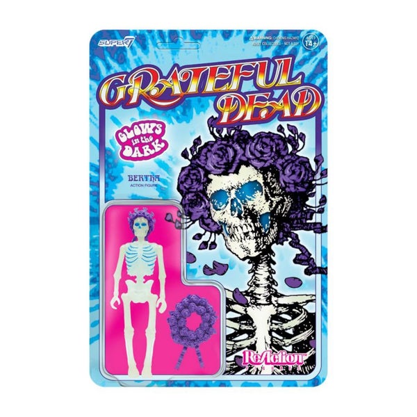 Grateful Dead Bertha Glow in the Dark ReAction 3.75" Figure Carousel 1
