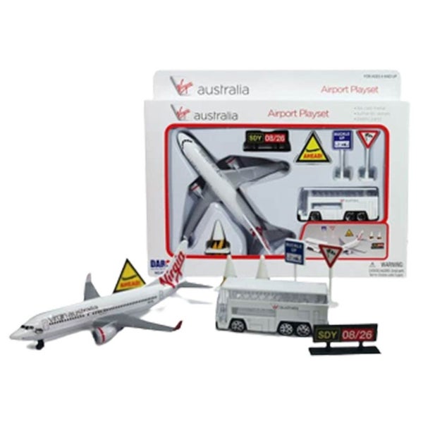 Realtoy Virgin Australia Airport Playset Carousel 1