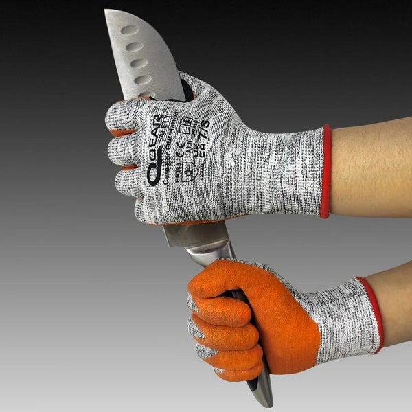 Cut level 5 Protection Work Gloves HPPE fiber Knitted NZ Stock Carousel 1