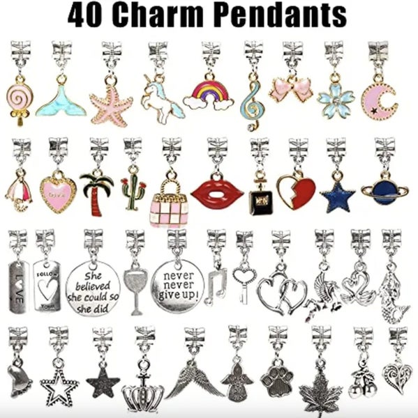 New DIY Charm Bracelets Jewelry Making Kit Sale Sale63002344546561113