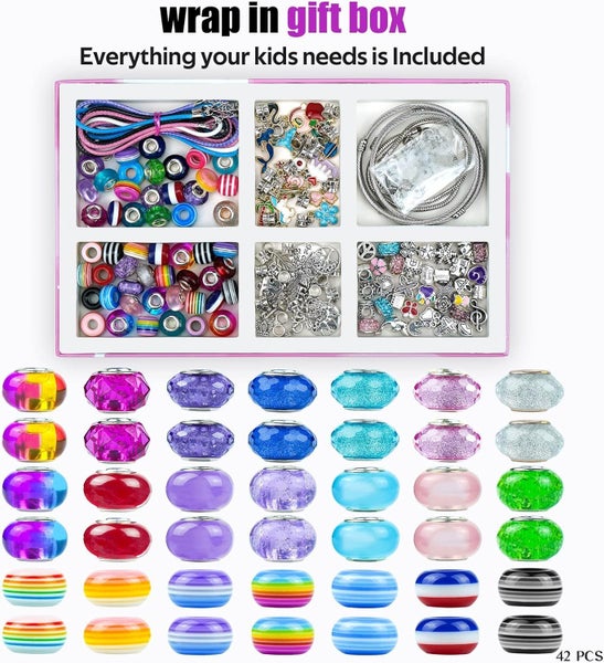 New DIY Charm Bracelets Jewelry Making Kit Sale Sale Carousel 2