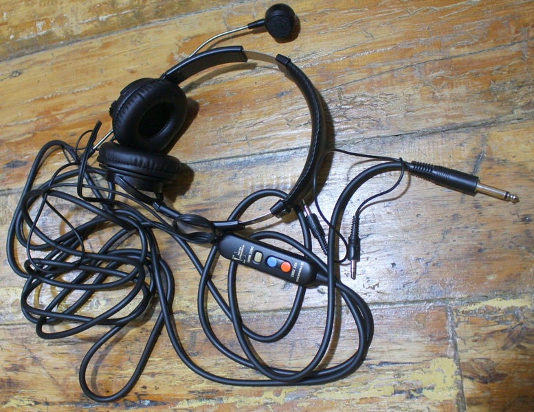 Pioneer SE-DJ300 Karaoke* headset for Laserdisc players etc Carousel 1