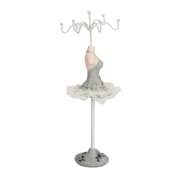 necklace princess dress stand Earrings Necklace Princess Dress Stand Display Carousel 1