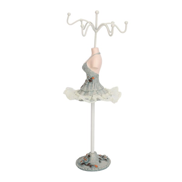 necklace princess dress stand Earrings Necklace Princess Dress Stand Display Carousel 2