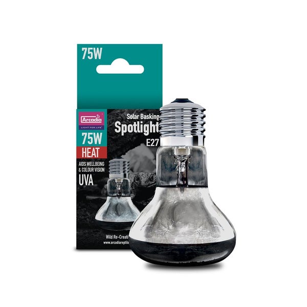 Arcadia Reptile Basking Solar Spot 75w - Tight Beam Carousel 1