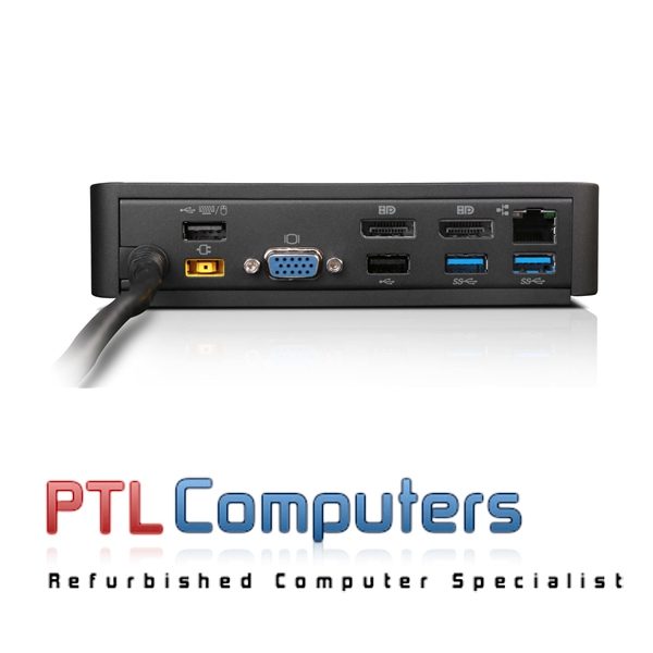 *Used* Lenovo DU9047S1 ThinkPad OneLink USB 3.0 40A4 Laptop Docking Station DP Carousel 1