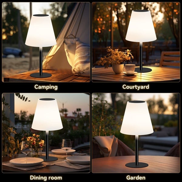 45CM LED Table Lamp Solar Carousel 2