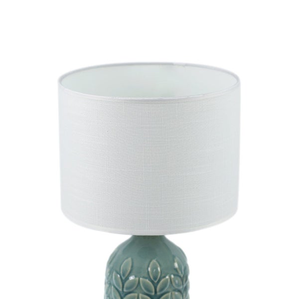Bloom Ceramic Table Lamp - Blue Carousel 11