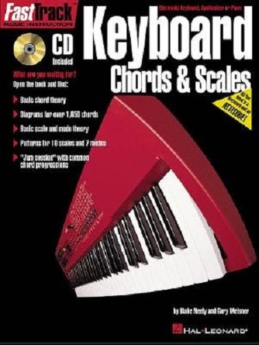 Fasttrack Keyboard Method Chords & Scales ­Book with CD Carousel 1