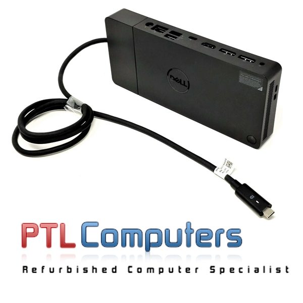 *Used* Dell W19 K20A HDMI DP Thunderbolt USB-C Docking Station With 180W PSU Carousel 1