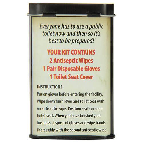 Archie McPhee Public Toilet Survival Kit Carousel 2