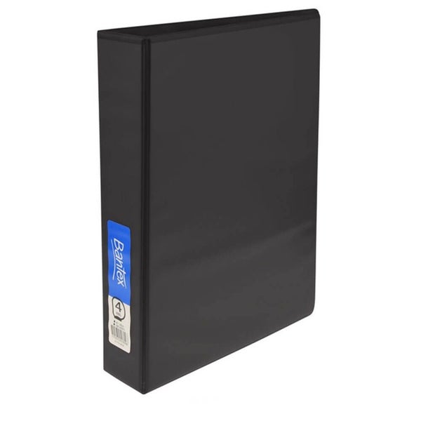 Bantex 4 D-Ring Insert Binder 65mm A4 Carousel 1