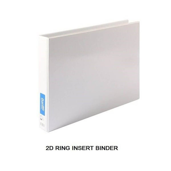 Bantex Landscape Insert Binder White 38mm A3 Carousel 1