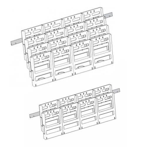 Deflecto LitLoc Brochure Holder Display Carousel 4