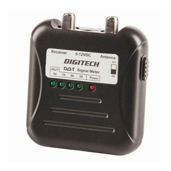 Digital TV Signal Finder Meter Indicator w/ F-Type Lead Carousel 1