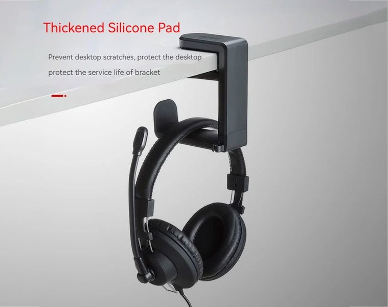 Under Desk Headphone Stand Adjustable Carousel 2