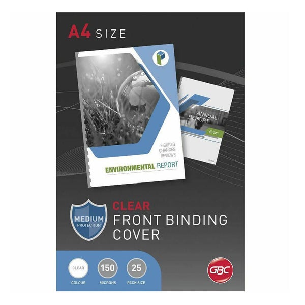 GBC Ibico Binding Covers A4 Clear Carousel 1