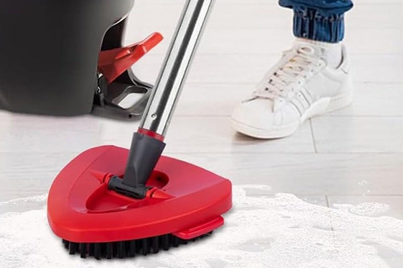 2Pcs Spin Mop Scrub Brush Replacement Head For O Cedar EasyWring 1 Tank System Carousel 2