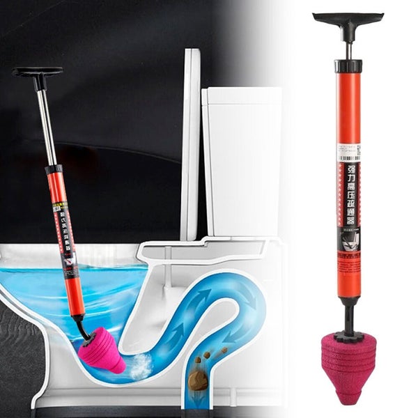 Toilet Plunger High Pressure Toilet Air Drain Blaster Unblocker Blockage Remover Carousel 2