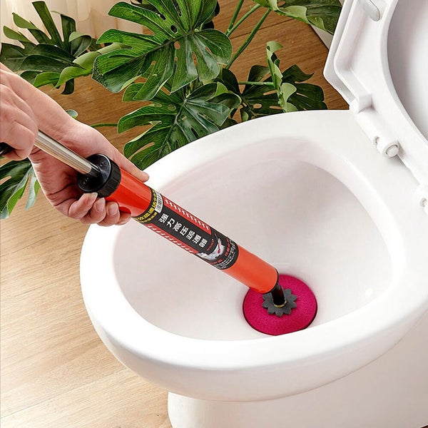 Toilet Plunger High Pressure Toilet Air Drain Blaster Unblocker Blockage Remover Carousel 12