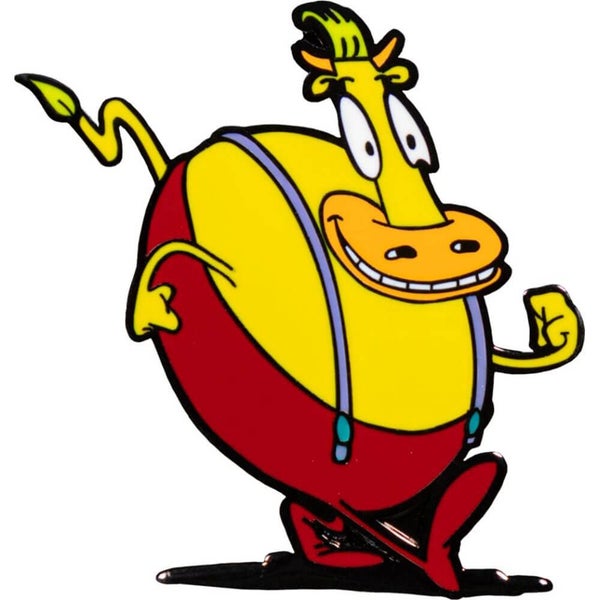 Rocko's Modern Life Heffer Enamel Pin Carousel 1