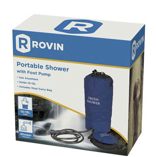 Portable Camping Shower with Foot Pump Carousel 2