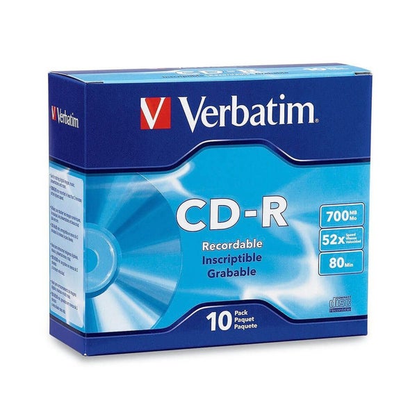 Verbatim CD-R 80 min 52x 700mb Carousel 1