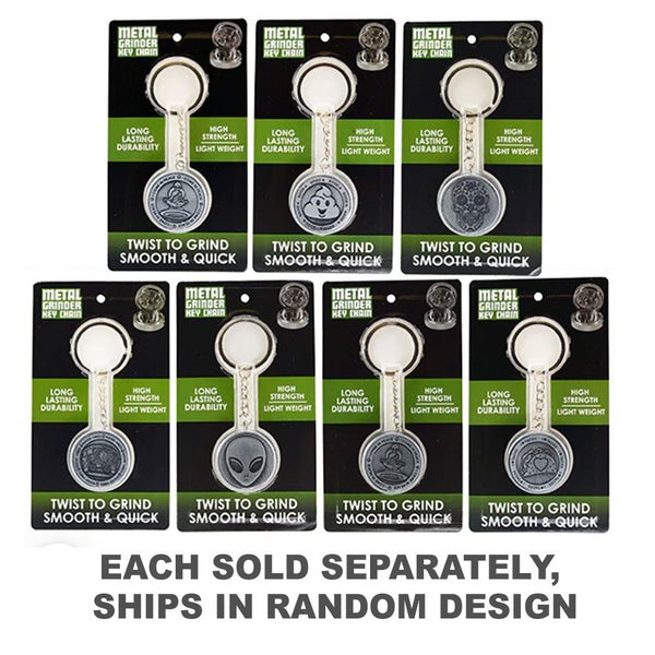 Metal Grinder Key Chain Carousel 1