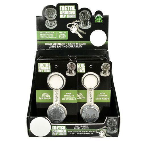 Metal Grinder Key Chain Carousel 3