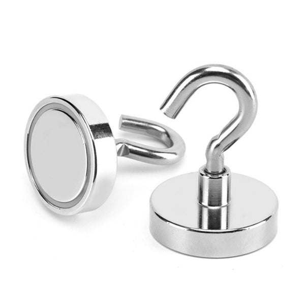 12x 12Lb Magnet Hanging Hooks Rare Earth Neodymium Strong Magnetic Hanger Holder Carousel 2