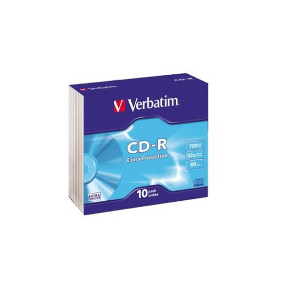 Verbatim Recordable CD-R (Pack of 10) Carousel 1