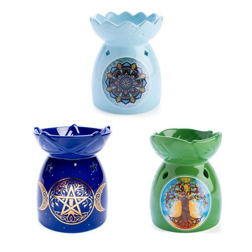 Calming Oil Burner with Bowl Carousel 4