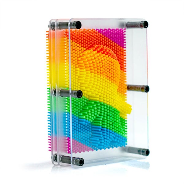 Rainbow Pin Art Carousel 1