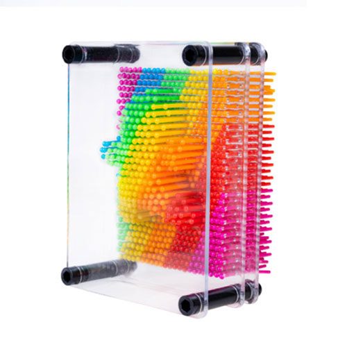Rainbow Pin Art Carousel 4