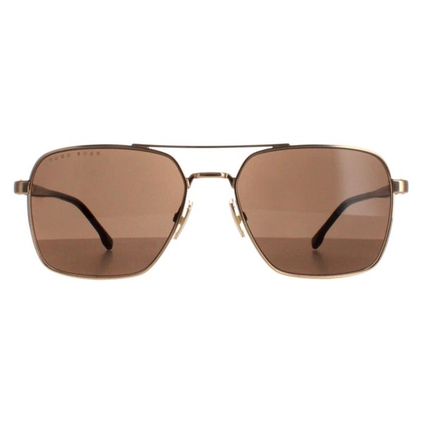 Hugo Boss Sunglasses 1045/S/IT 000 70 Rose Gold Brown Carousel 1