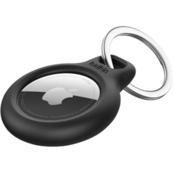 Belkin Secure Holder with Key Ring for AirTag - Black Carousel 5