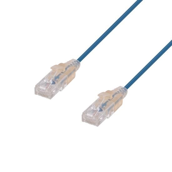 Dynamix Cat6A Cable - 0.5m Blue Ultra-Slim Component Level UTP (PLSE-C6-0.5) Carousel 1