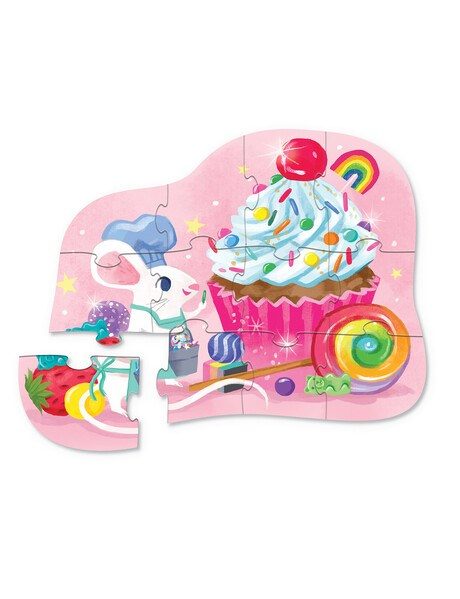 Crocodile Creek 12pc Mini Puzzle Celebration Carousel 2
