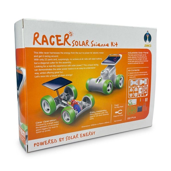 Johnco Solar Racer Science Kids Childrens DIY STEM Building Toy Kit 8y+ Carousel 3