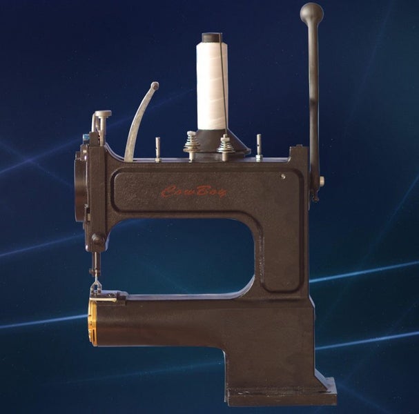 OUTLAW COWBOY HIGHTEX HAND CRANK LEATHER SEWING MACHINE Carousel 1